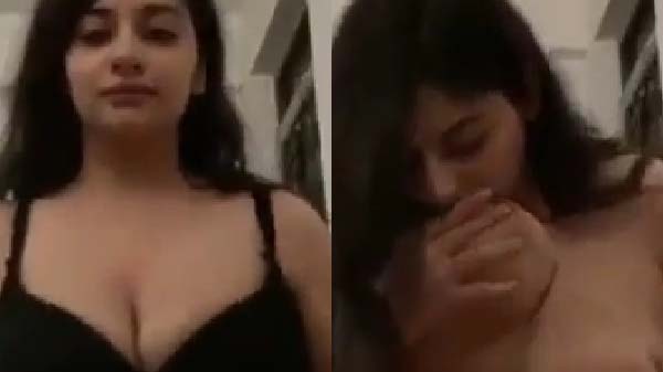 Desi sex video show off Saloni’s plump breasts.