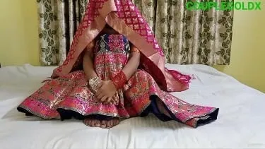 Desi hot sex A young Indian couple’s sensual suhagraat