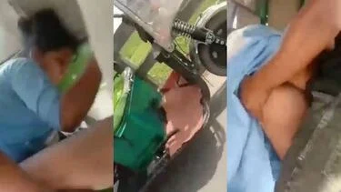 Desi Sex Video with an 18-year-old student in a rickshaw
